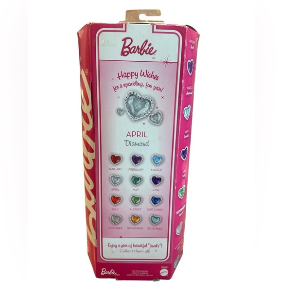 Mattel Barbie April Diamond Birthstone Walmart Exclusive 2014 Silver Dress - Picture 5 of 10